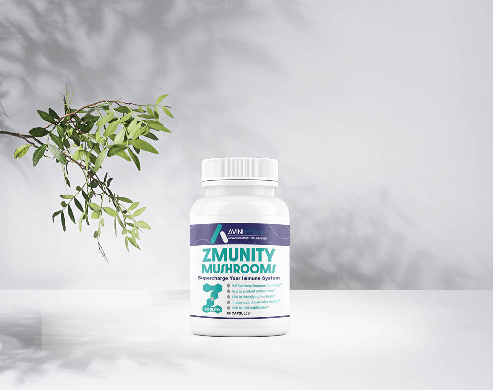 Zmunity Mushrooms product to help with immune system